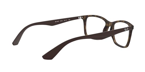 Image of Ray-Ban Unisex Clear Lens Square Frames - 0RX7047