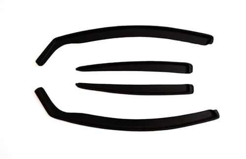 WIND RAIN SUN SMOKE GUARD DEFLECTORS Compatible With VAUXHALL INSIGNIA MK2 2017 ONWARDS 4 PC