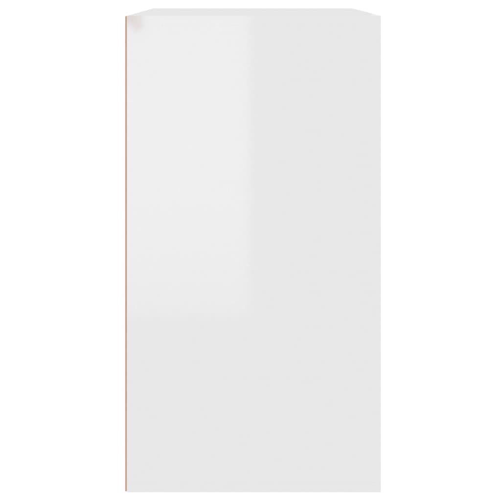 Kosmetikschrank Hochglanz-Weiß 80x40x75 cm Holzwerkstoff Beistellschrank für Schminktisch Organizer Schminkkommode mit Schublade und Fächern für Kosmetik Make-up