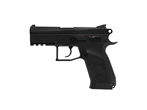 ASG CZ 75 P-07 Duty .177 Caliber Steel BB Airgun Pistol, Black, Non-Blowback Air Gun