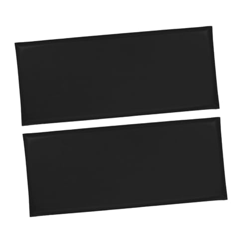 MUELODSIC 2pcs Anti-Collision Soft Wall Cushion Pads 20x50cm Self-Adhesive Upholstered Headboard Panels for Bedroom and Playroom Protection