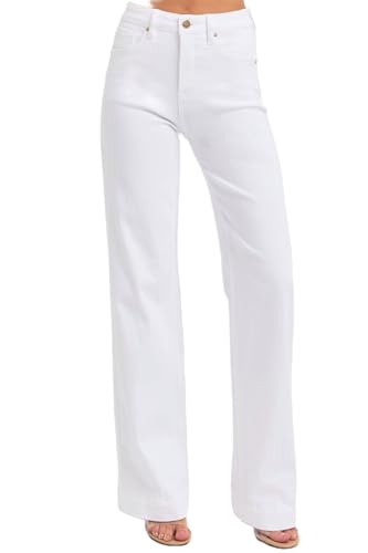 Risen Women's High Waist Straight Jeans