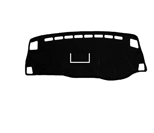 Tapis de tableau de bord Suzuki Liana 2005-2013 noir conduite à droite avec horloge