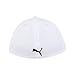 PUMA Men's Stretch Fit Cap, White/Black, L/XL