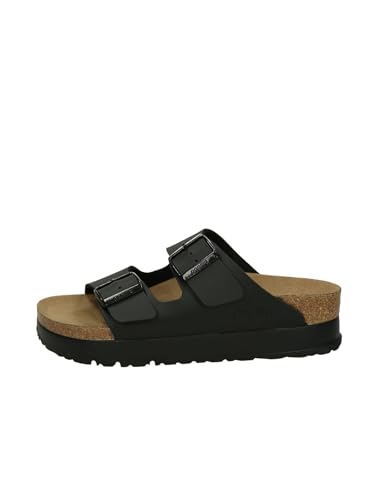 Birkenstock Arizona Pap Flex Platform Mujer Sandalias Negro 41 Eu