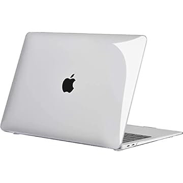 Capa Compatível Para Macbook New Air 13,3'' A1932/ A2179/ A2337 M1 (2018-2020)- Transparente. Policarbonato, Rígido,Fina e Leve