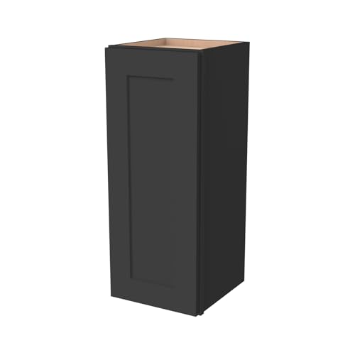 CozyHommie RTA Shaker Style Solid Wood Single Door Wall Cabinet-1