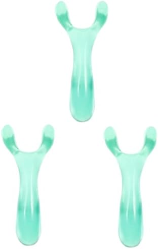 Healeved 3pcs Sha B Scraping Straightener Facial Simple Trigger Up Home Tools Shaper Face Massaging Nose Lifter Health Board Beewax Scraper Spa Massage Guasha for Beauty Portable Gua Resin