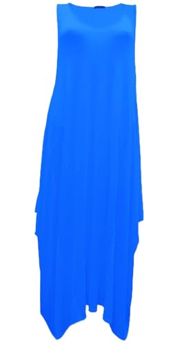 Vestido tulipán Lagenlook italiano estilo paracaídas para mujer