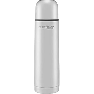 Thermos Thermocafe Stainless Steel Flask – Silver, 0.5 L