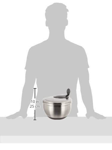 LACOR Centrifuga Verdure Inox, Acciaio