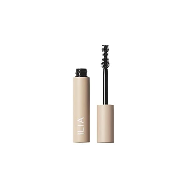ILIA - Fullest Volumizing Mascara | Non-Toxic, Vegan, Cruelty-Free, Smudge + Flake-Free, Safe For Sensitive Eyes, For Fuller, Thicker, & Healthier Lashes (Full Size, 0.32 fl oz | 9.5 ml)