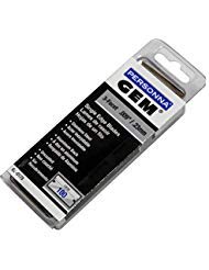 GEM Stainless Steel Single Edge Razor Blade Replacements, Pack of 100, Adult Men