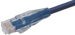 L-COM TRD815BL-7 Patch Cord CAT 5E 7FT Azul miniatura 1