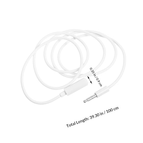 balacoo 2pcs 1.4m Cable Extensión Audio 3.5mm Estéreo miniatura 2