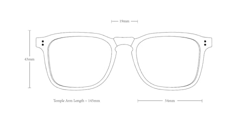 Image of RAEN - Wiley - Mens Lightweight Square Frame Sunglasses UV Protection