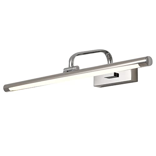 Lampe armoire lampe éclairage antibuée en acier inoxydable pour miroir de bain LED