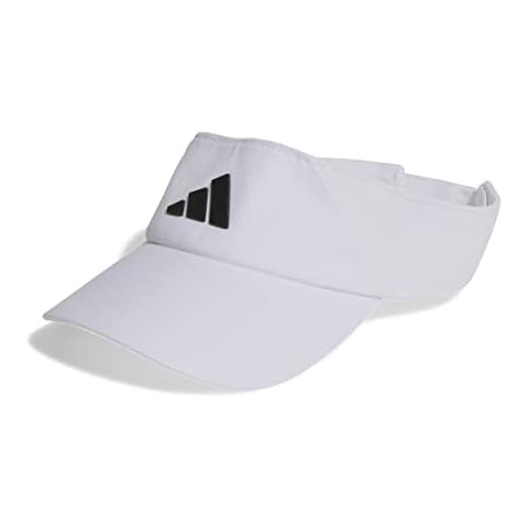 adidas AEROREADY Unisex Visor in White/Black Cover