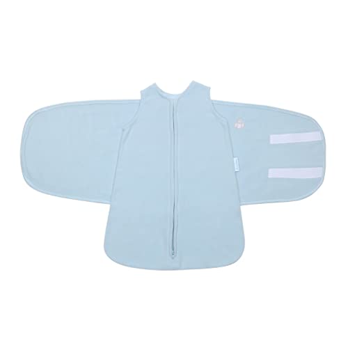 Saco de Dormir Swaddle Azul em Soft Anti Pilling (P - (3 a 6 meses))