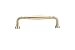 Richelieu Hardware BP790128CHBRZ Candiac Collection 5 1/16-inch (128 mm) Center-to-Center Champagne Bronze Traditional Curved Cabinet and Drawer Pull Handle for Kitchen, Bathroom, and Furniture