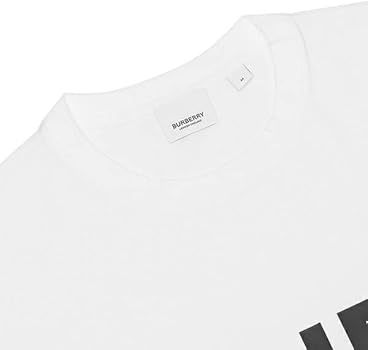Amazon | [BURBERRY] [バーバリー] Tシャツ 半袖カットソー ホワイト