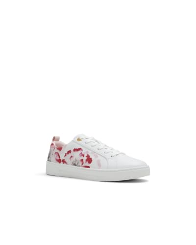 Image of Ted Baker Women's Alison Floral Leather Court Sneaker