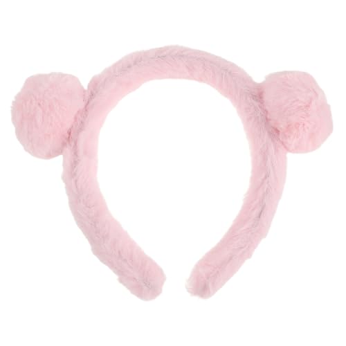 Moments de fête et bandeau cheveux ultra en peluche rose pour coffret cadeau beauté