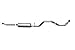 Gibson 619711 Stainless Steel Single Exhaust System