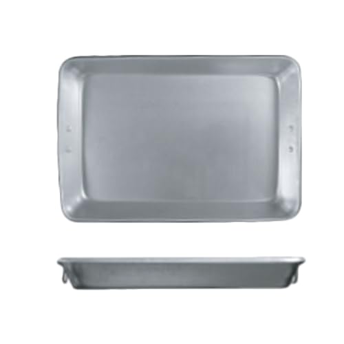 A-to-Z Supply ALBA0312 Bake Pan, 26-1/4" x 18-1/4" x 3-1/4", Sturdy, All-Purpose, with Side Handle, Aluminum