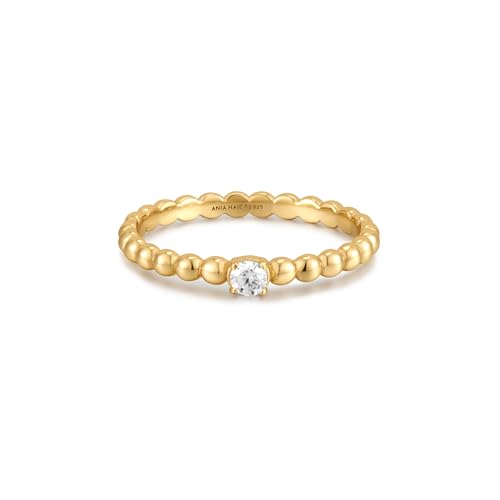 Bague en argent sterling 925 plaqué or 14 carats ANIA HAIE
