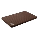 Coleman(コールマン) コンフォートインフレーターマットハイピークダブル 自動膨張式 エアーベッド 収納ケース付 キャンプ アウトドア 高反発 厚手 折りたたみ 体圧分散 腰痛 フェス 厚手10㎝ 車中泊 来客用 防災