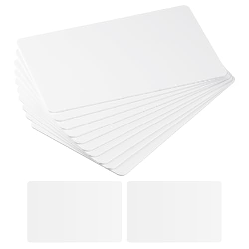 OFFCUP NFC Tarjetas, 10pcs Etiquetas NFC 215 Programables Compatible con TagMo y Amiibo, NFC Tags con Todos los Teléfonos y Dispositivos Habilitados para NFC, Incluye 1 Caja (Blanco)