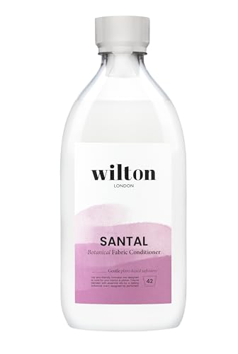 Wilton London Santal Eco-Friendly Gentle Fabric Conditioner 42 Washes (1L) - Vegan Plant-Based Biodegradable Natural Fabric Softener - Packed with Essential Oils for Long Lasting Fragrance