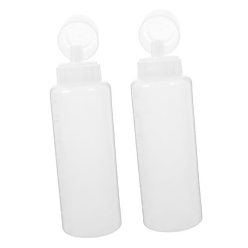 UTHCLO 2piezas Vinagrera De Plástico Flexible Botellas De Ketchup Transparentes Dispensadores De Mostaza Prueba De Fugas Para Condimentos Salsas Barbacoas Parrillas Manualidades UTHCLO 2piezas Vinagrera De Plástico Flexible Botellas De Ketchup Transparentes Dispensadores De Mostaza Prueba De Fugas Para Condimentos Salsas Barbacoas Parrillas Manualidades