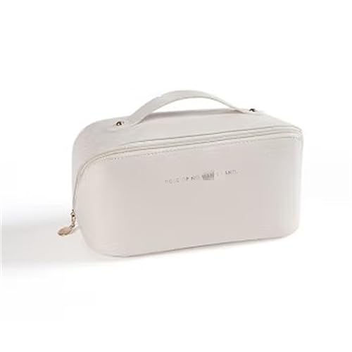 Borsa Cosmetica per cosmetici per il lavaggio da viaggio carina per la conservazione Colore: bianco Size: 10.5x23.5x11cm