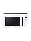 Samsung MG11T5018CW Counter Top Grill Microwave, 1.1 Cu. Ft, White (Renewed)