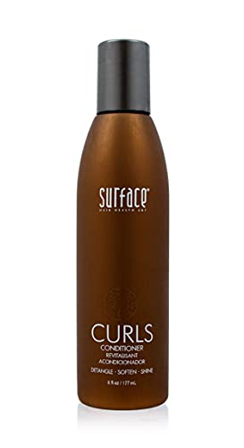 Surface Hair - Curls Moisturizing Conditioner Defines Adds Shine and Provides Frizz Free Style Longevity - 6 fl oz