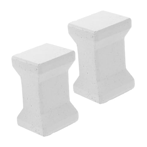 KONTONTY 2pcs Electric Kiln Support Pillar Reliable Kiln Shed Accessory for Pottery Firing Heat Resistant Tool for Pottery Artists