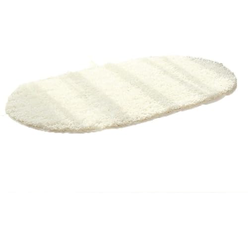kxzlhaa �~�`�E�ȉ~�`�̑��@�\�}�b�g�B50*80cm �T�C�Y�Ō��ցE�����E�����ɑΉ��B�ӂ�ӂ�f�ނŋz�������A�􂦂ĉq���I�B����~�߁E�R�ۏ��L�t���ŁA���킢���f�U�C���̌��փ}�b�g�E�o�X�}�b�g���p�A�C�e���ł� (50*80cm,�z���C�g)