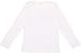 LAT Apparel Ladies Long Sleeve 100% Cotton Jersey Tee [Small] White Scoop Neck Tee