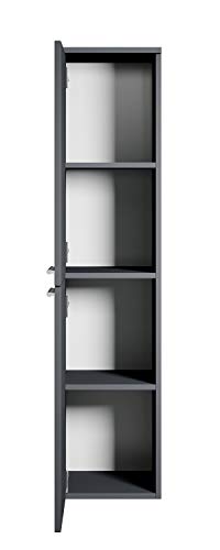 Badkamerkast Saturnus 130cm hoog - Antraciet - Image 4