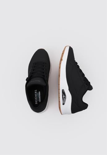 Skechers Uno Stand On Air Baskets Homme, Noir Black Durabuck Trim Blk, 39.5 EU
