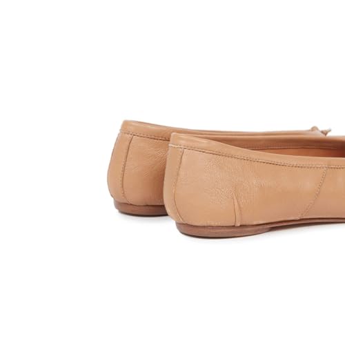 Image of VBDB Tabi Ballet Flats for Women Dressy Casual Shoes Split Toe Wide Flats Light Weight Japanese Shoes
