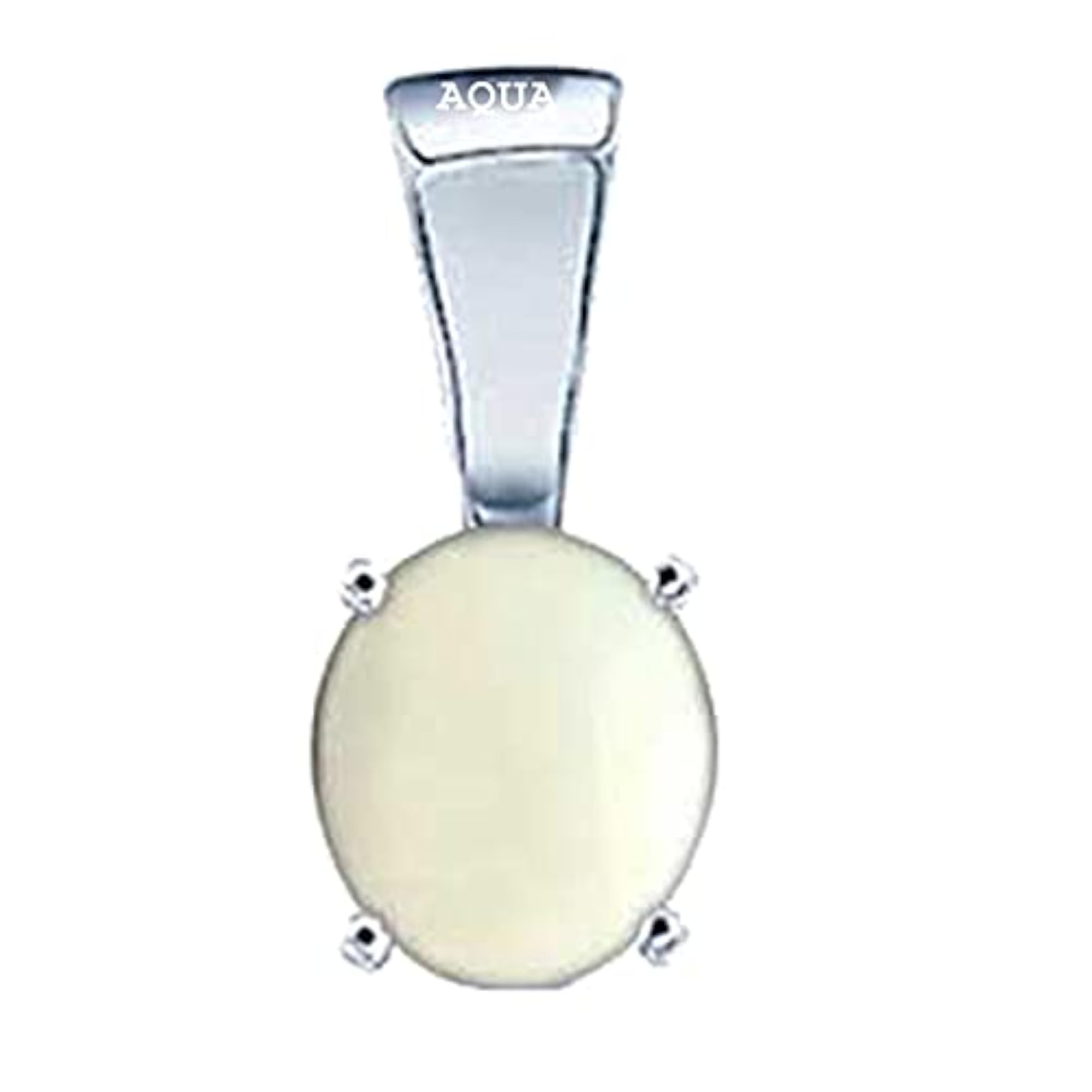 Pure 925 Silver Opal Astrological Birthstone Pendant, 5.25 Ratti