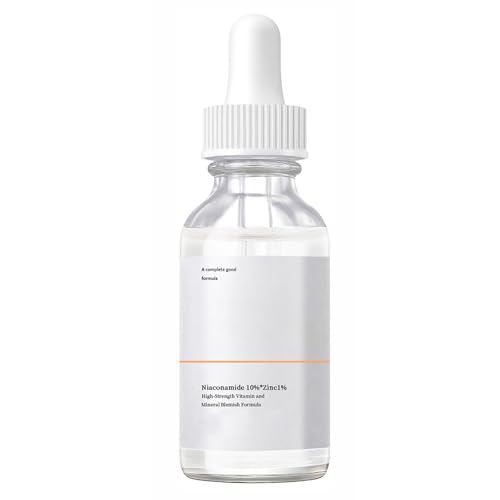 Niacinamide Serum for Face, 30ML/1 Fl Oz Niacinamide 10% + Zinc 1...