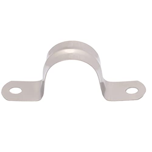 Amanaote Stainless Steel 1 Inches Diameter Tube Strap Tension Clip Pipe Clamp(Pack Of 10 Sets) - Image 5