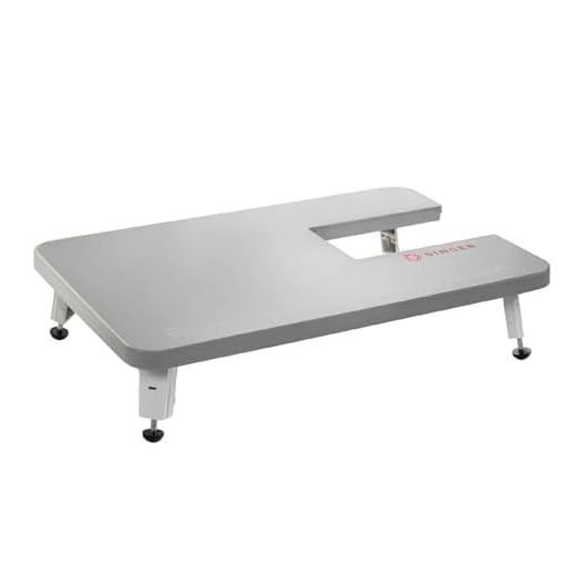 Singer 4411, 4423, 4432, and 4452 Mechanical Heavy Duty Sewing Machines Extension Table, Gray