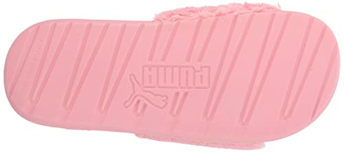 PUMA Kids Girls Cool Cat Fluffy Slides Casual Sandals Casual - Pink - Size 5 M4