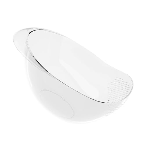 aqxreight Scodella per Colino per Riso in Plastica Trasparente Efficiente Strumento da per Lavare il Riso per Famiglie (L)