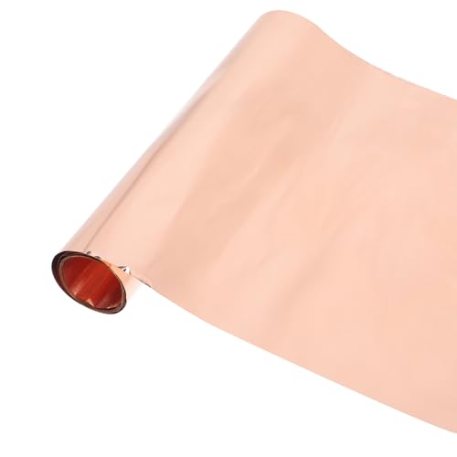 GALPADA 2 Rolls Copper Foil Sheet Thick Pure Copper Plate for Crafts DIY Industrial Electrical Thermal Conductivity Precision Machining Gaskets Washers